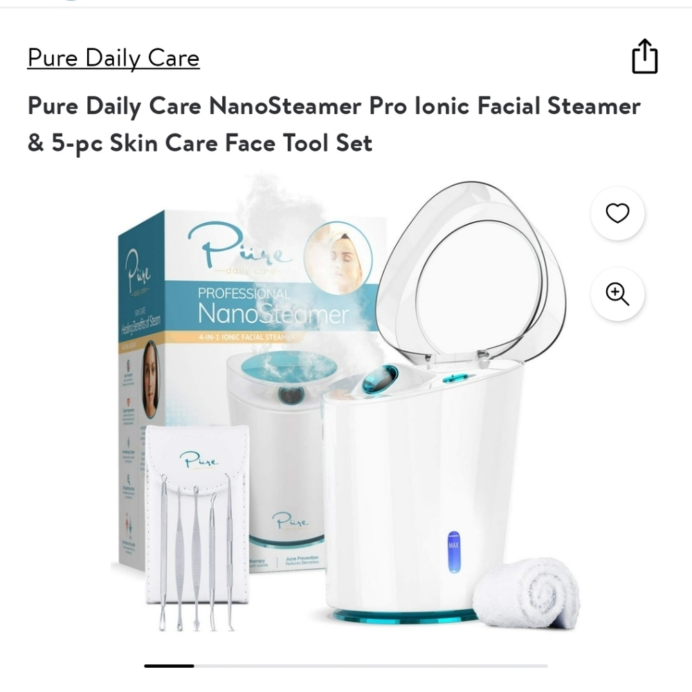 New Pure Nano Steamer